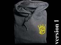 Image 2 of King Embroidered Hoodie or Sweatshirt / Custom Colors