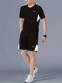 Image 2 of Conjunto deportivo para hombre, traspirables de moda.