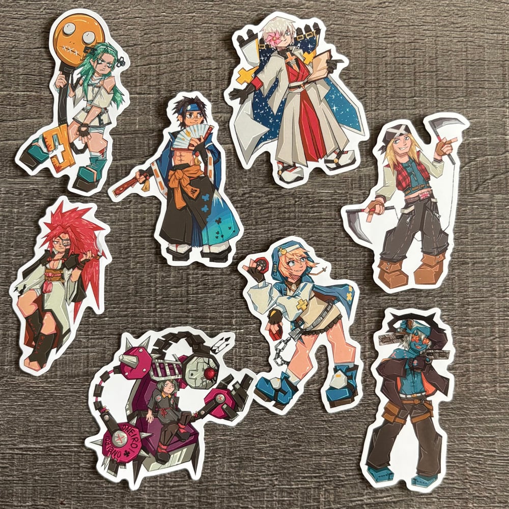 Image of GGST Stickers
