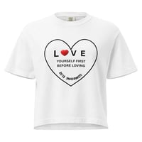 Image 5 of Women’s LIFE LESSONS heavyweight boxy tee