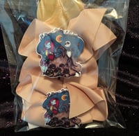 Image 3 of 4.5" Character Ribbon Hair Bows