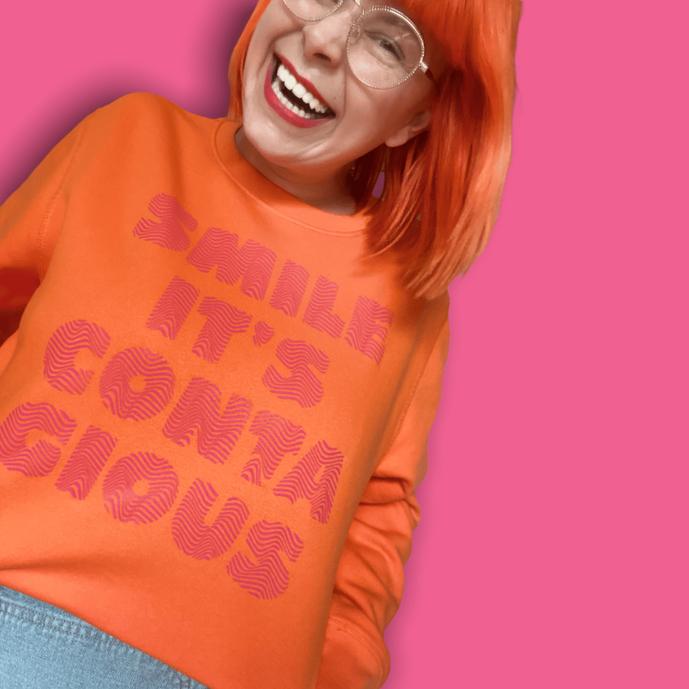 Image of Smile it’s contagious sweater 