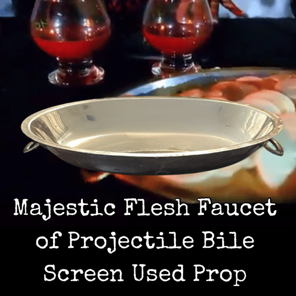 Image of Regan Fox Screen Used Prop - Communion Wafer Bowl - EGN 4 -Majestic Flesh Faucet of Projectile Bile