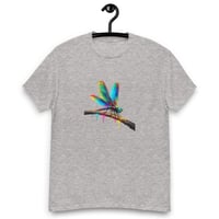 Image 8 of Unisex classic tee, Luminous Dragonfly on Branch Tee