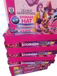 Image 2 of BOX K-POP HAT KEYCHAINS-24ct