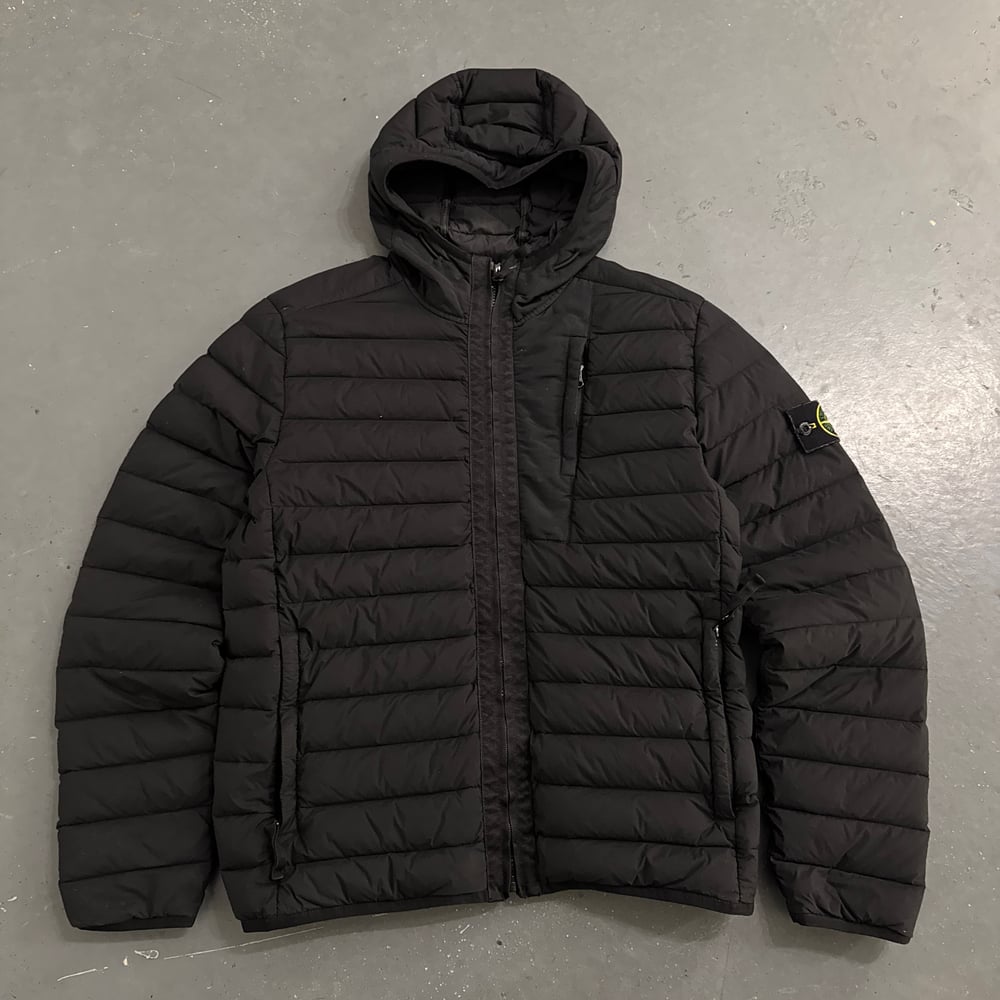 Image of SS 2020 Stone Island Loom Woven Nylon-TC Down Puffer, Size Small