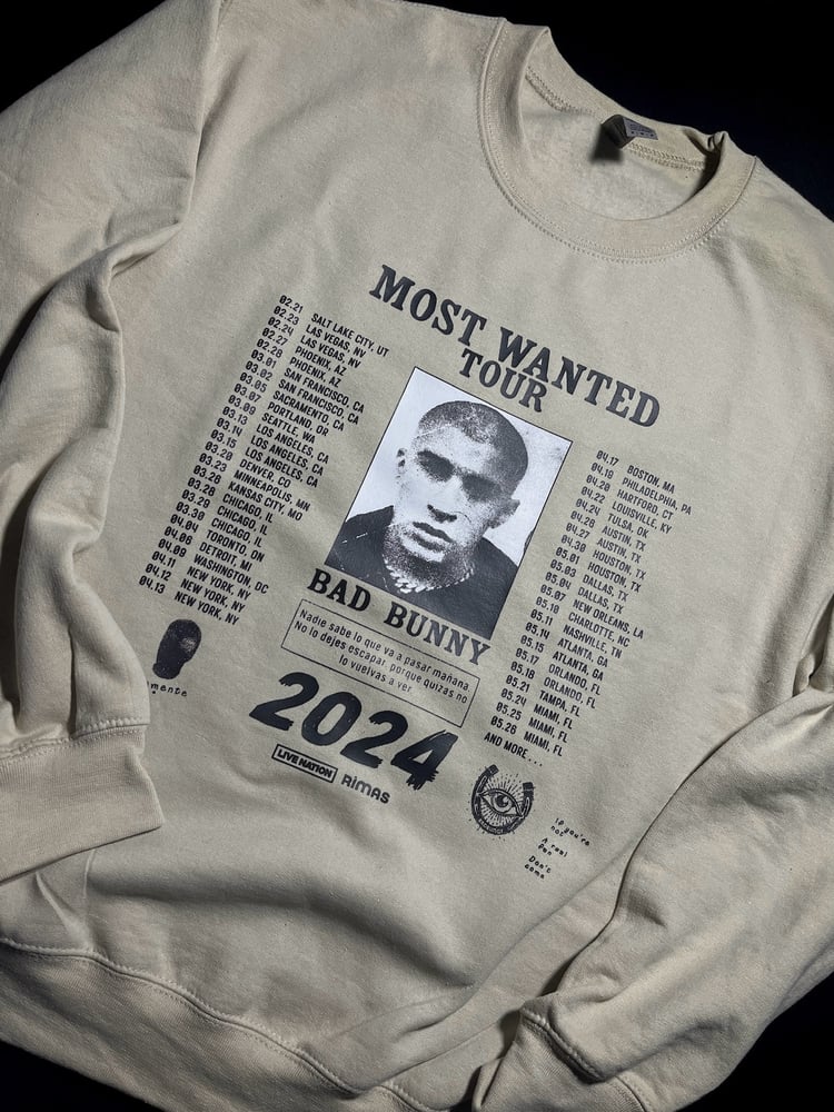 Image of Most Wanted Tour Crewneck Sweater