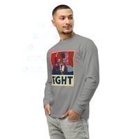 Image 6 of Trump Shooting Fight Pop Art - Garment-dyed heavyweight long-sleeve shirt