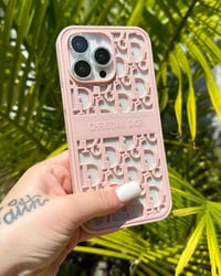 NEW pink DD hollow iPhone case