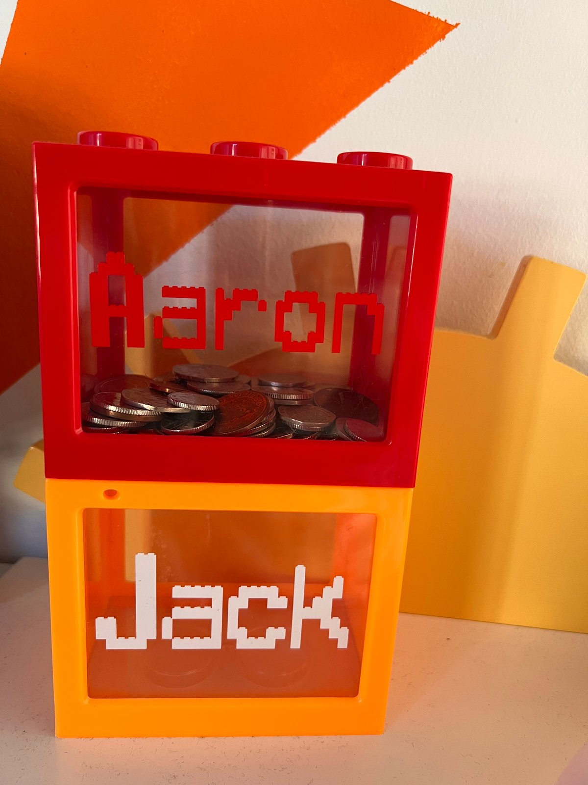 Lego brick best sale money box