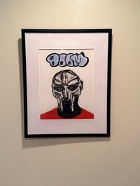 MF DOOM original painting