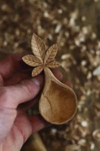 Image 2 of Chestnut Leaf Scoop 