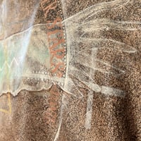 Image 7 of painted Vintage Leather Jacket