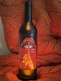 Image 2 of STFU Wine Bottle Wax Burner 