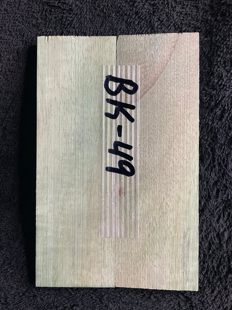 Image of Budget Curly Koa Knife Scales BK-49