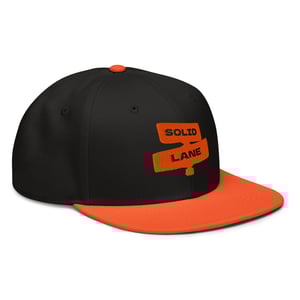 Image of Black & Orange Logo Snapback