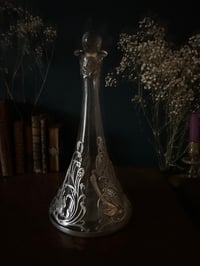 Image 5 of Incroyable carafe en cristal des étains Potstainiers, époque Art Nouveau