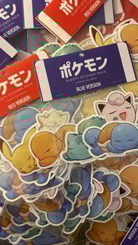 Pokémon Sleepy Sticker Pack