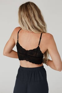 Image 2 of Butterfly Beauty Bralette- Black