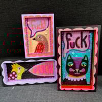 Image 4 of RESERVED F*ck Cat