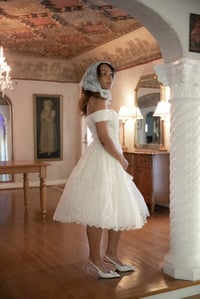 Image 3 of 1950s Tiered Lace Mini 