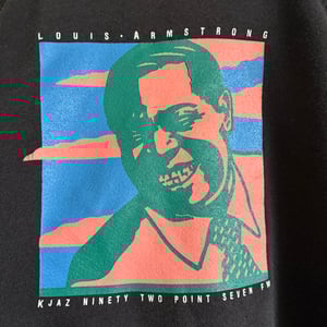 Image of KJAZ 92.7FM Louis Armstrong Crewneck Sweatshirt