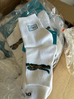 Image of DTWD - Del Campo Leaping Ankle Socks