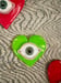 Image of Lime Green Eyeball Heart