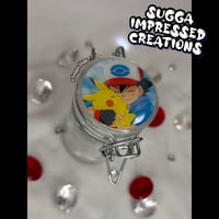 Image 1 of Ash & Pikachu  Mini Glass Stash