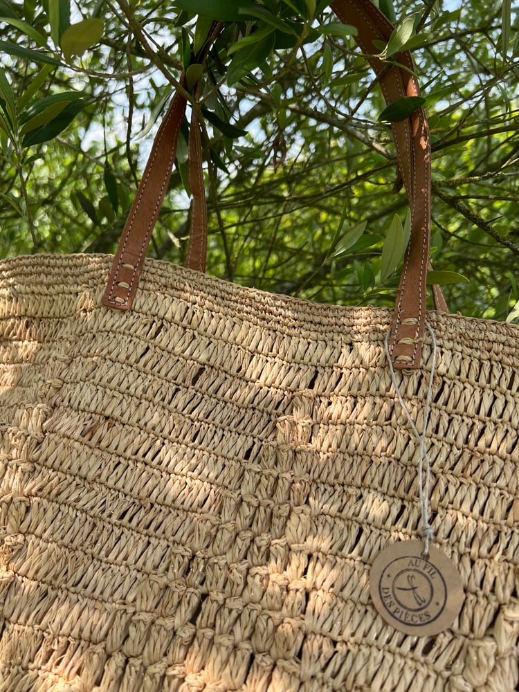 Image of Grand Sac en Raphia TISIA