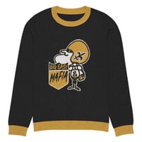 Image 1 of Vintage "Chin Man" Mafia Knitted crew neck sweater