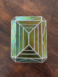 Image 3 of *Reserved for Ashley O* Emerald Star Trinket Box 