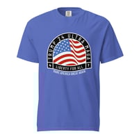 Image 4 of Trump 24 Ultra MAGA Liberty for ALL Dark Colors Unisex Garment-Dyed Heavyweight T-shirt