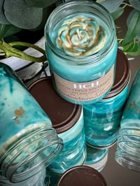 Image 3 of Marbled Succulent Candles