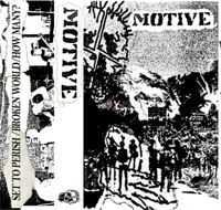 ROT-019: MOTIVE - Three Song Promo Cassette, green 