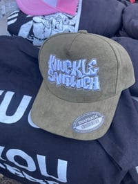 Image 2 of OLIVE GREEN HAT “KS”