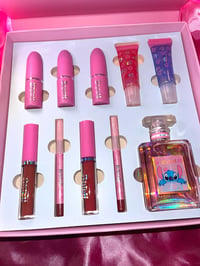 Image 1 of Stitch makeup/perfume box set 