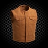 Canvas high cut vest