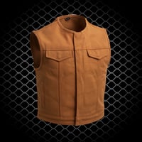 Image 2 of Canvas high cut vest