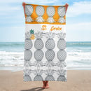 Image 2 of Towel- St. Croix  pineapple