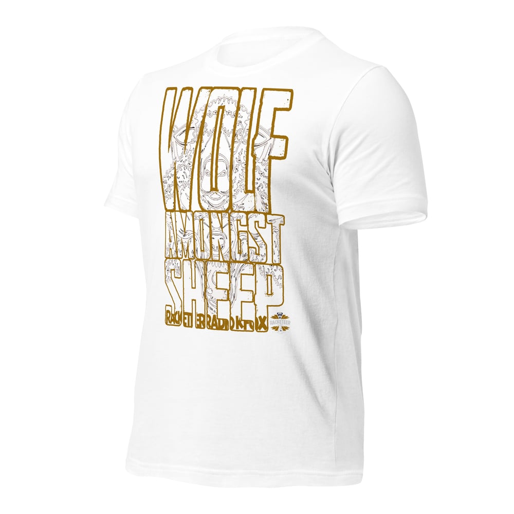 RBA Wolf Amongst Sheep Unisex T-shirt Gold