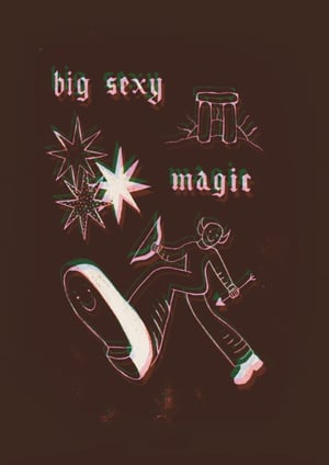 Image of big sexy magic print