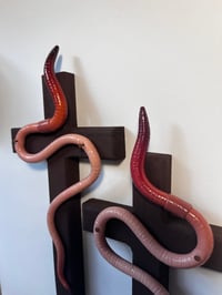 Image 4 of TEXTURED Worm crosses (budget friendly variation)