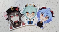 Image 1 of Genshin gals stickers 