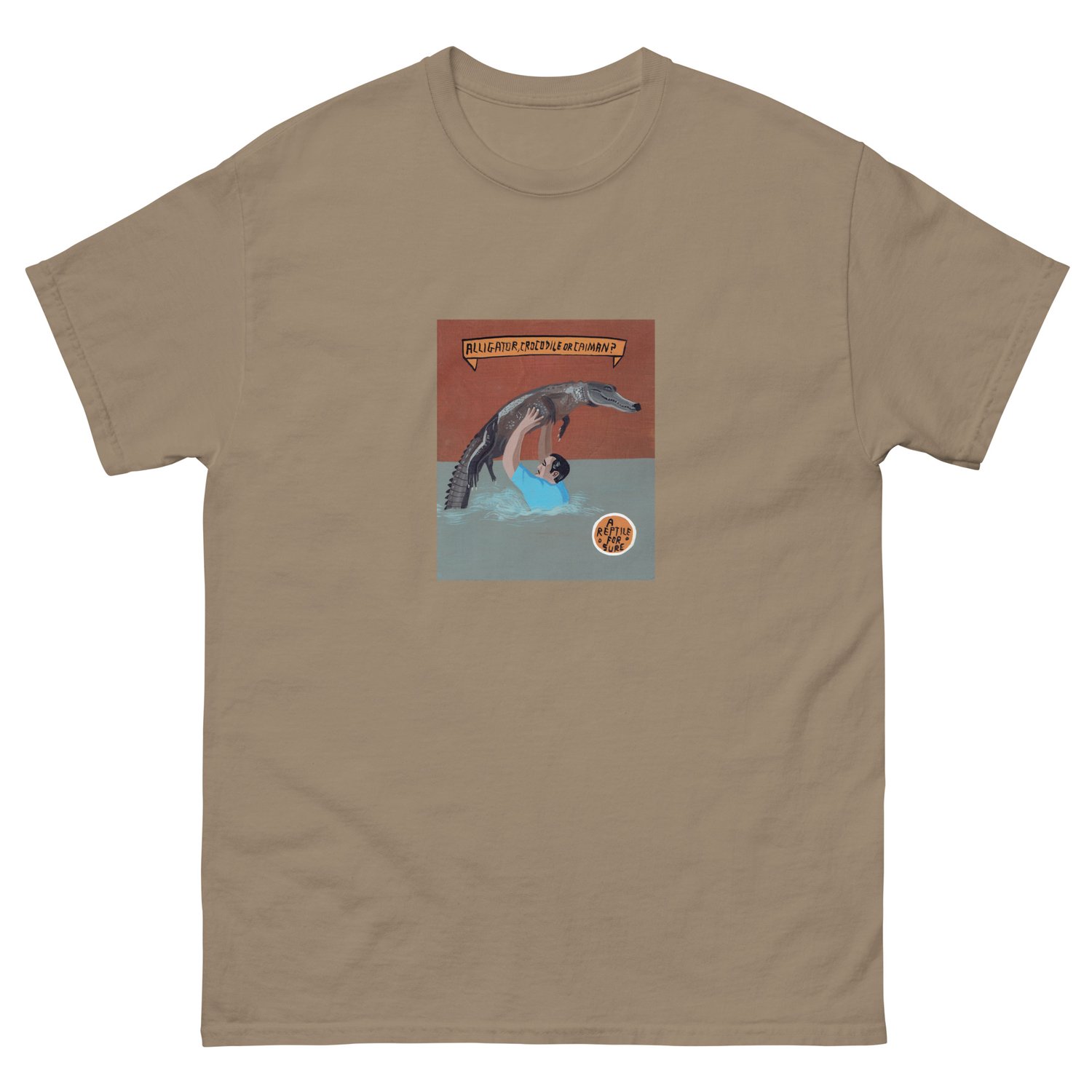 Image of A REPTILE FOR SURE T-SHIRT