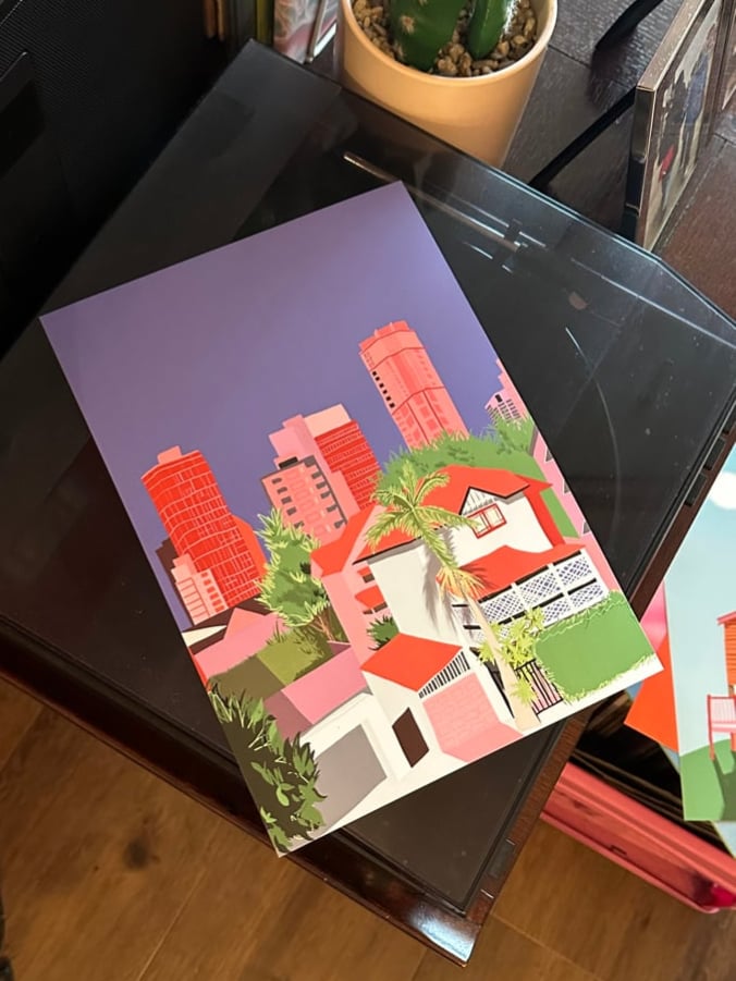 Image of Spring Hill A4 Print