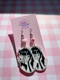 Image 2 of Tomi earrings 🖤
