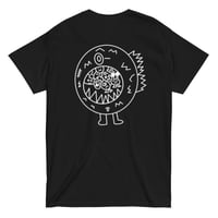 Image 1 of Black Doodle Wear Eater Tee (Limited drop - 50) 
