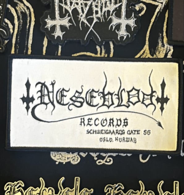 Image of 2 x Neseblod Records Patches 