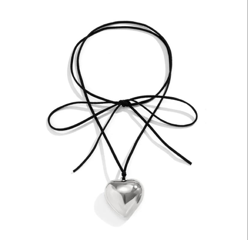 Image of Chunky Heart Necklace